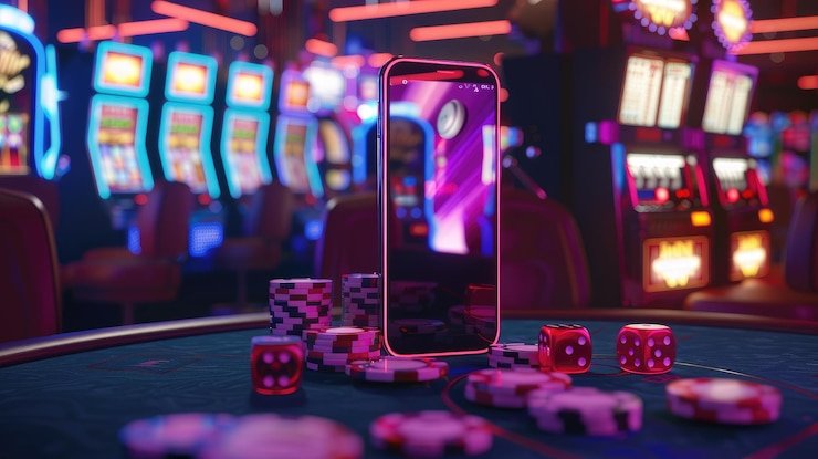 Antarmuka aplikasi sampurnaslot di perangkat Android mobile