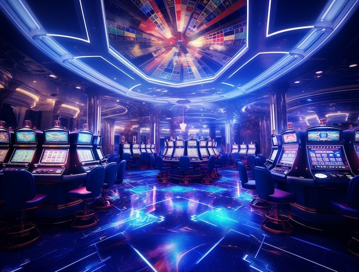 Tampilan grid permainan sampurnaslot dengan kategori slot, dealer langsung, dan e-sports